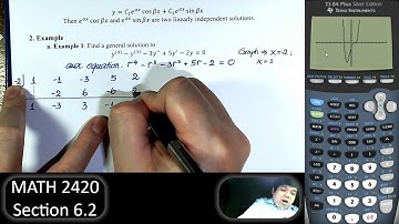 Differential Equations - Section 6.2
