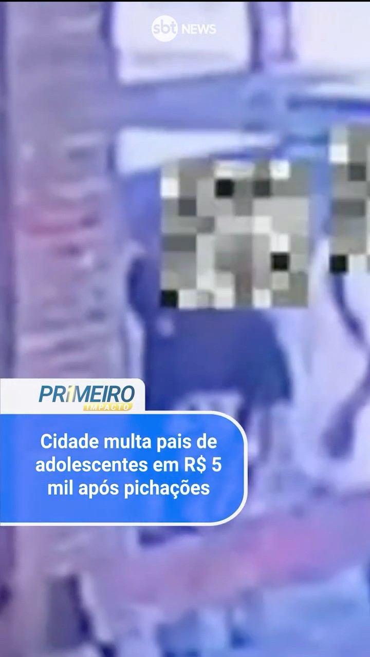 Cidade gaúcha multa pais de adolescentes em R$ 5 mil após pichações