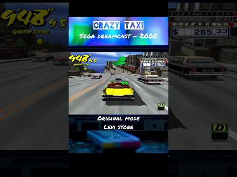 Crazy Taxi Sega Dreamcast 2000 Original Mode Levi Store