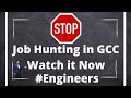 How to start online job hunting in gcc for engineering job career jobhunting gccjobs