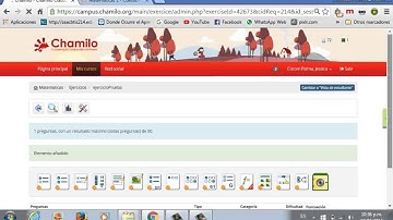 Videotutorial 4.- Ejercicios en Chamilo