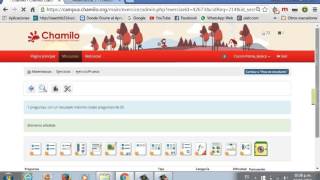 Videotutorial 4.- Ejercicios en Chamilo
