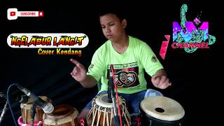 "Ngelabur Langit"cover kendang(tanpa vokal & melody) Skill nya mirip cak nophie👍😁😁😁