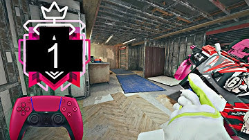 THE *BEST* #1 CONTROLLER CHAMPION Settings on Operation COMMANDING FORCE Rainbow Six Siege PS5/Xbox