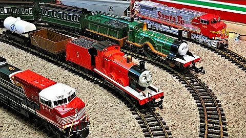 A Model Train Video For Kids (And The Young At Hea...