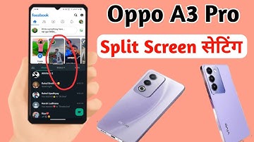 oppo a3 pro split screen setting on kaise kare | how to enable split screen oppo a3 pro