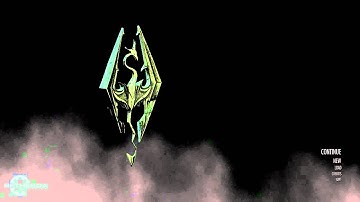 Deus Ex Title Theme in Skyrim Main Menu