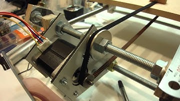 RepRap Prusa Mendel Y axis test