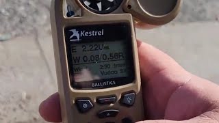 Quick Kestrel Wind Tutorial  I was measuring wind incorrectly!