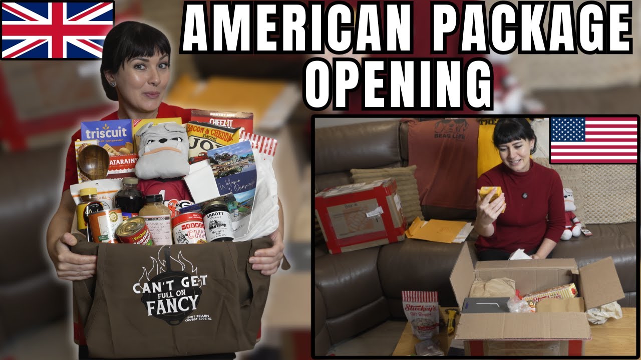 Brit Girl открывает классические американские посылки! Путешествие в прошлое!