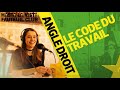 Le code du travail  avec angle droit vidaste et streameuse