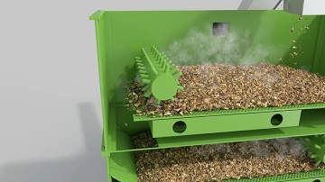 Reference 2021: Containerized 3 stage dryer / Sécheur à 3 étages conteneurisé / 3-Etagen-Trockner