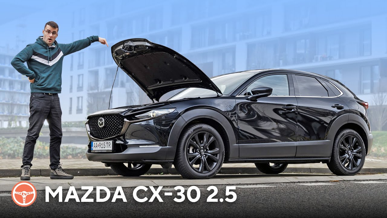 KONIEC DOWNSIZINGU? Mazda CX-30 odteraz s poriadnym benzínovým 2.5l motorom - volant.tv test