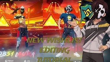 ✨️ How To Edit Short Like ‎⁨@BONEX4_FF⁩ || New Wishlist Short Edit Like ‎⁨@BONEX4_FF⁩ & ‎⁨@shifu_ff
