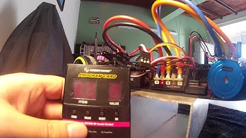 Incompability Hobbywing Quicrun Program Card