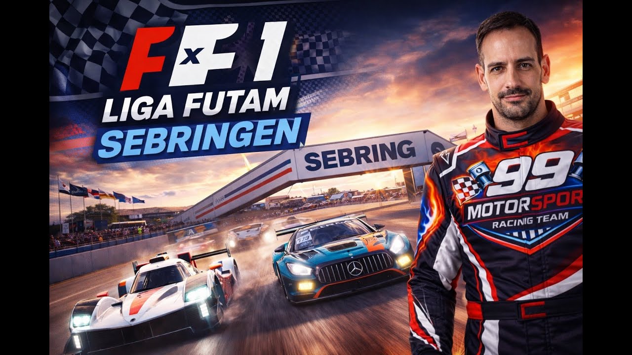 Le Man Ultimate #39 F1X1 második liga futam Sebringen