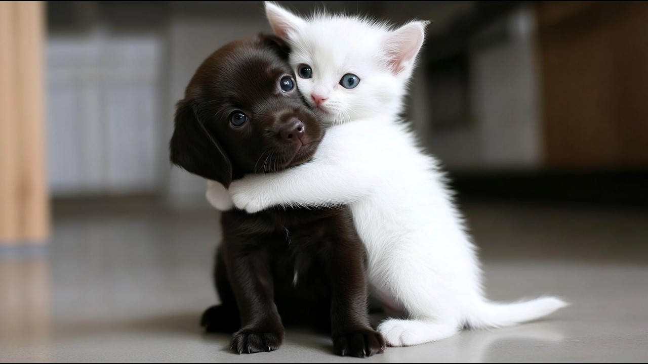Cute Puppies & Kittens [Must Watch]