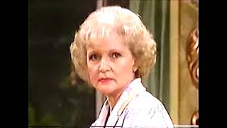 Betty Whites Best Adlib Outake Floors Bea Arthur