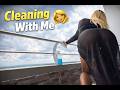 Housewife cleaning | Cleaning With Me… Balcony Edition 😏
