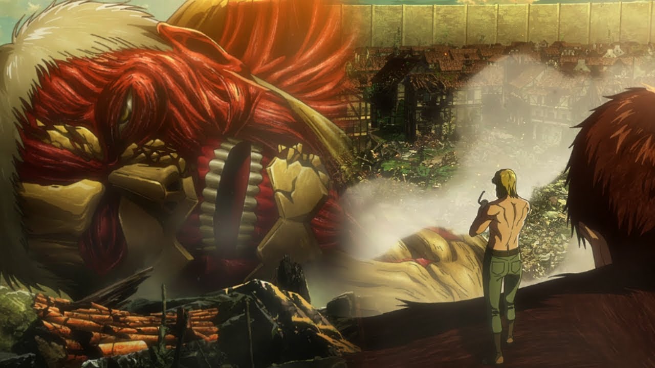 EL TITÁN BESTIA, V.S. TITÁN BLINDADO/ Shingeki No Kyojin 3 Capítulo 10