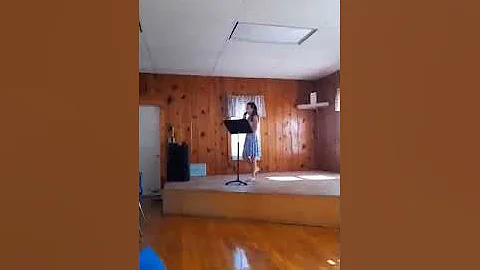 God Bless the USA sung by Mary Cornett 11 years ol...