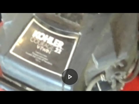 Video: Hoeveel olie verbruikt een Kohler-motor van 23 pk?