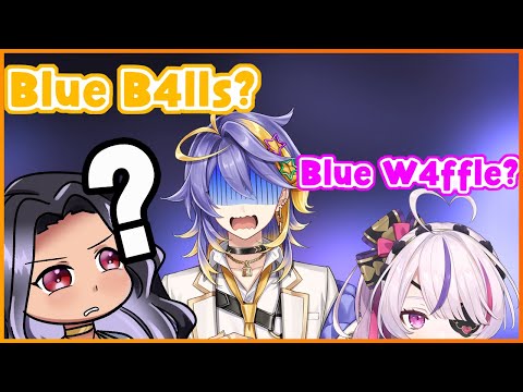 Scarle and Maria Learn About Blue B4lls - Aster Has To Explain [Nijisanji Clips]