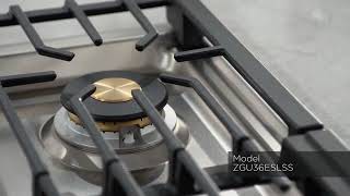Brass Burner Accents   Monogram Gas Cooktops