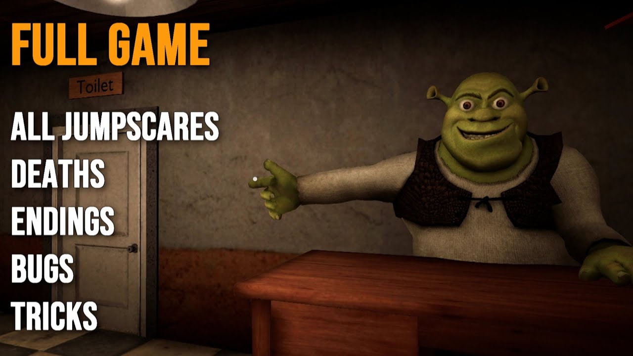 5 Nights At Shrek's Hotel 2 - Full Game - All Jumpscares