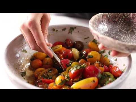 Video: Cherry Tomato Salat Opskrifter