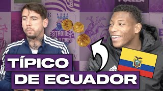 PROBANDO COMIDA DE ECUADOR CON GONZALO PLATA Y LUIS PÉREZ