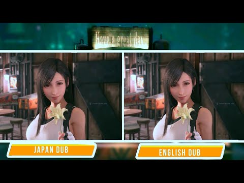 Tifa Voice Comparison - FINAL FANTASY 7 REMAKE