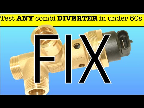 How to test any combi DIVERTER in 60 seconds, the easy way. 23 09