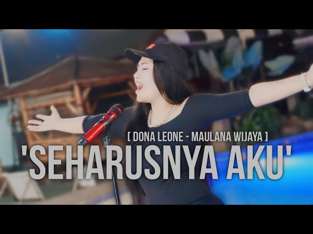 SEHARUSNYA AKU - DONA LEONE | Woww VIRAL Suara Menggelegar Lady Rocker Indonesia | SLOW ROCK class=