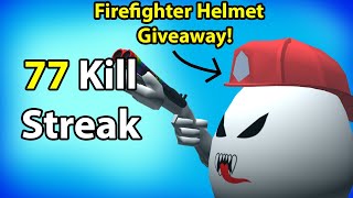 77 Kill Streak! (New PB) + Giveaway! | Shell Shockers