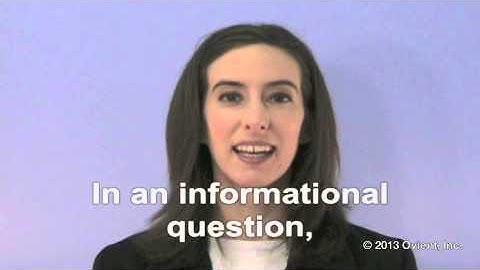 Accent Reduction - Intonation Part 2 (Questions and Statements)