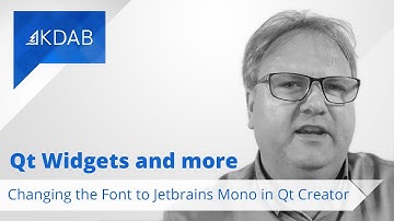 Changing the Font to Jetbrains Mono in Qt Creator