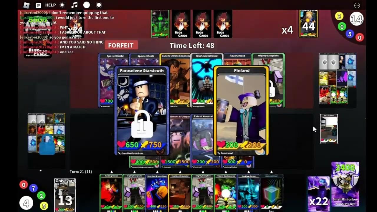 EP 1 PART 2 Blox Cards terrible deck ideas YouTube
