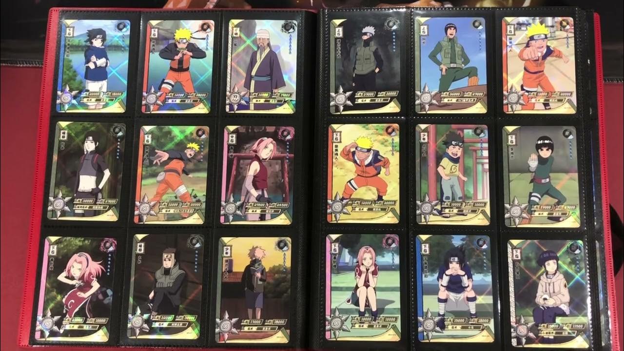 Full Naruto R 190 and SR 188 Card List Kayou YouTube