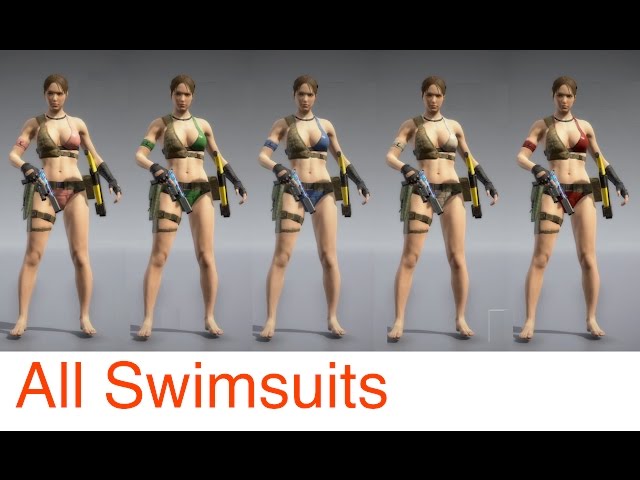 Metal Gear Solid V: The Phantom Pain Receives Swimwear Uniforms to