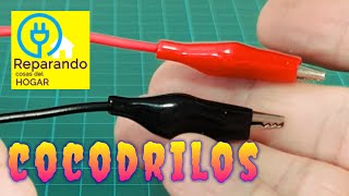 Hazlo tu mismo cable con COCODRILOS fácil de hacer by Reparando cosas del hogar 9,331 views 1 year ago 2 minutes, 57 seconds