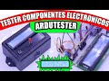 ❗Cómo hacer un TESTER DE COMPONENTES ELECTRONICOS - ardutester - paso a paso, DIY Proyecto Explicado