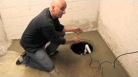 French Drain Installation - Arid Basement Waterproofing