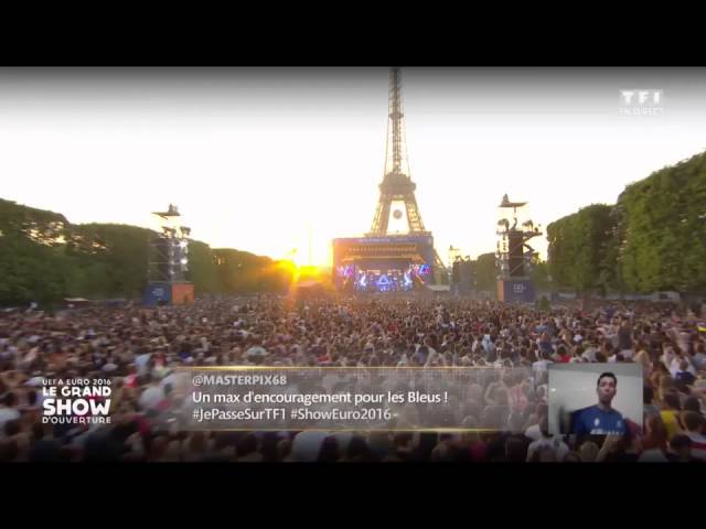 David Guetta ft Zara Larsson - This One's For You (UEFA EURO 2016 Opening Concert)
