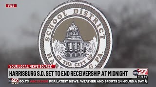 Harrisburg School District set to end receivership at midnight