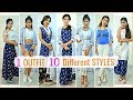 1 OUTFIT Wear In 10 Different STYLES | #Lookbook #Fashion #Hacks #ShrutiArjunAnand #Anaysa