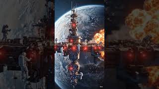 🌌 “Dangerous Space Mission 😱 Satellites Under Attack | Astronaut Survival in Solar Storm”#ai #solar