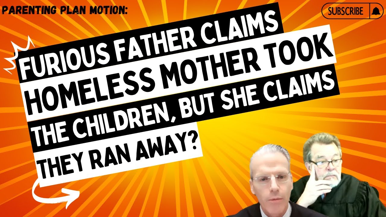 Furious Father Claims Their Homeless Mother TOOK the Children But She CLAIMS They RAN AWAY?