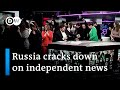 Russia has now shut down all independent news media  dw news