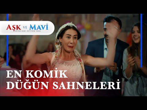 Hasibe'nin en güzel düğün sahneleri  💥🎬 - Aşk ve Mavi Kolaj